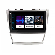 Штатна магнітола Lesko для Toyota Camry VI (XV40) Рестайлінг 2009-2011 10" 1/16Gb/ Wi-Fi Optima (Американка), фото 2