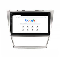 Штатна магнітола Lesko для Toyota Camry VI (XV40) Рестайлінг 2009-2011 10" 2/32Gb/ Wi-Fi Optima GPS Android, фото 4