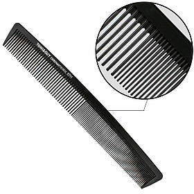 Гребінець для волосся T&G Carbon чорний 0711 барбер гребінь планочка для перукаря для стрижки