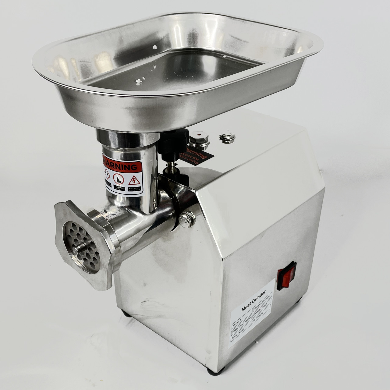 Професійна промислова м'ясорубка Triniti HR-8 70 кг/год для ресторанів, для дому, підприємств харчування