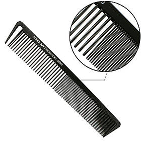 Гребінець для волосся T&G Carbon чорний 06940 барбер гребінь планочка для перукаря для стрижки