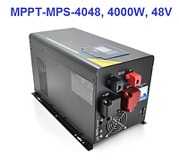 Солнечный (Гибридный) инвертор ИБП RITAR RTSWm-MPPT-MPS-4048, 4000W, 48V, ток заряда 45A, 180-265V, MPPT (60А,
