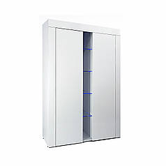 Пенал 2дв Модерн Білий глянець