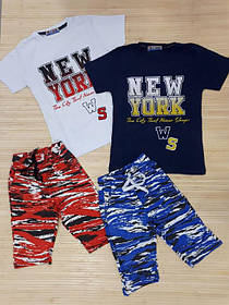 Костюм літій футболка + шорти, 7-10 років. Туреччина. Опт