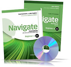 Navigate A1 Beginner, Coursebook + Workbook / Підручник + Зошит (комплект з дисками) англійської мови