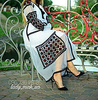 Дизайнерское женское вышитое платье LADY-MAK