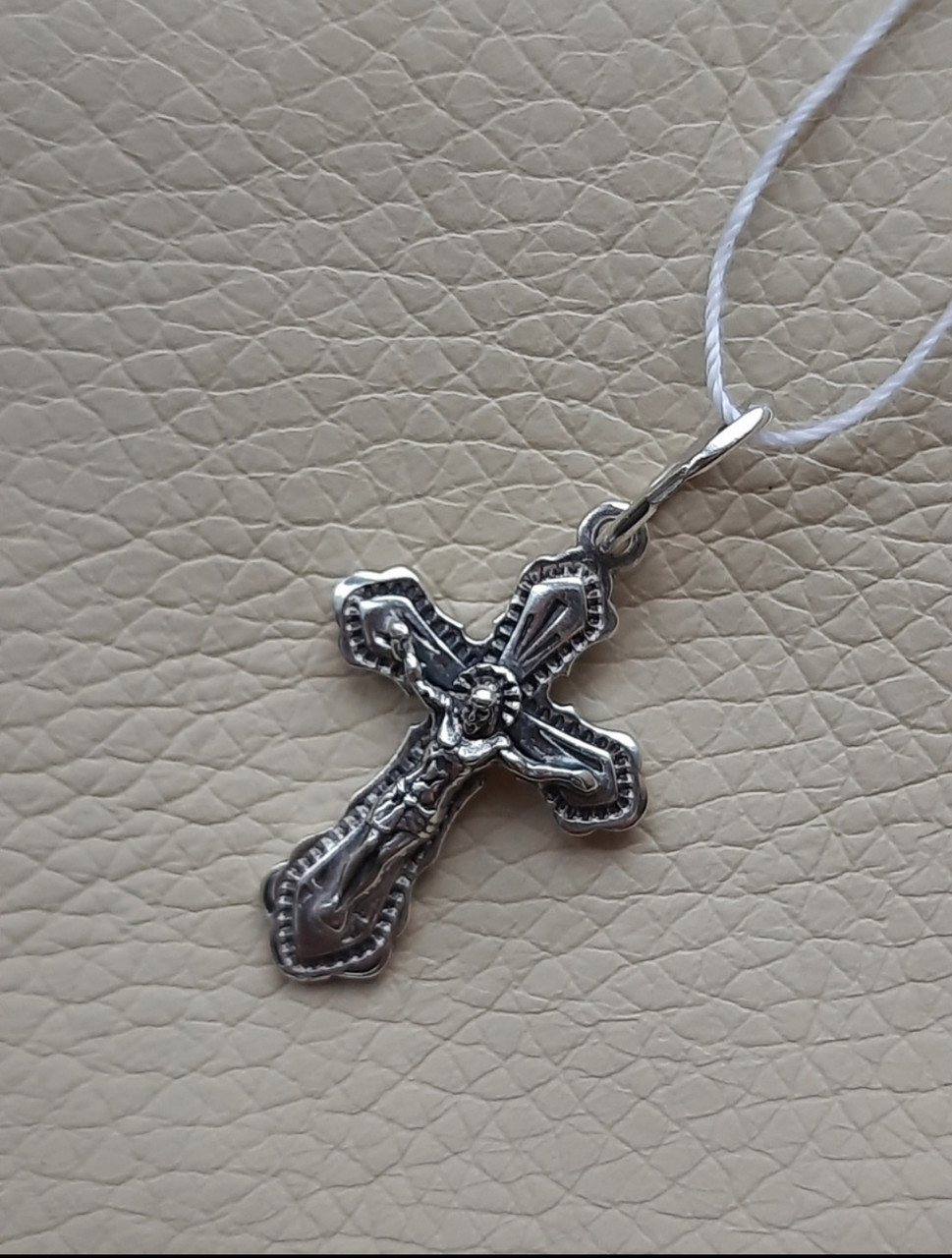 Серебряный православный крест 925пробы - фото 1 - id-p1518752847