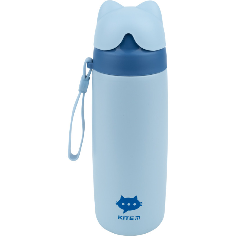 Термос Kite Сat блакитний 350 мл K21-376-01