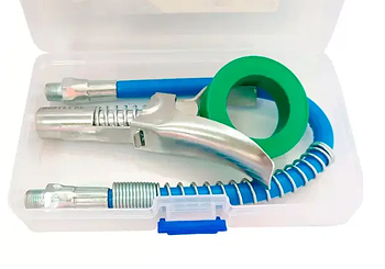 Насадка на шланг з муфтою для мастильних пістолетів