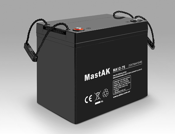 Акумулятор MastAK MA12-70 (12v 70Ah), фото 1