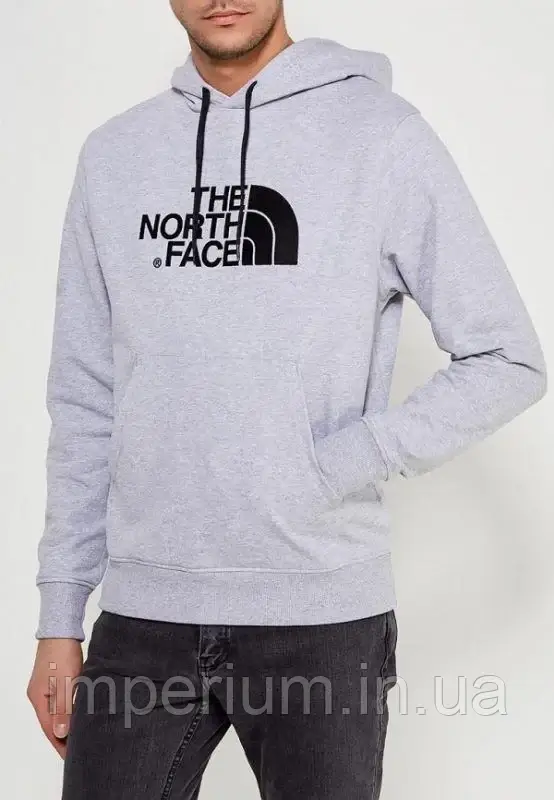 Трикотажне худі the north face | стильна толстовка
