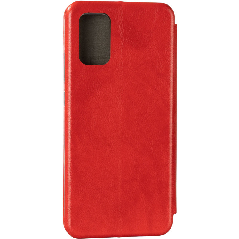 Чохол книжка Samsung A02s червоний/Чохол книжка для телефона Самсунг А02с (магнітна є відділ для картки)
