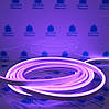 Неон світлодіодний 12V 2835 6х12мм ФІОЛЕТОВИЙ (neon flex mini), фото 3