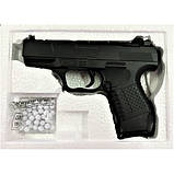 Спринговый металевий пістолет Galaxy G19 (Walther P99), Вальтер Р99, страйкбол, пістолети на пульках, фото 2
