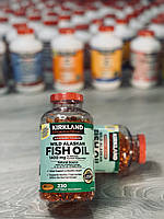 Риб'ячий жир Kirkland Wild Alaskan Fish Oil 1400mg, 230 капсул США