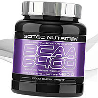 BCAA амінокислоти Бсаа Scitec BCAA 6400 375 таб