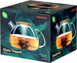 Заварювальний чайник на 1,5 літра термостійке скло Ardesto AR3015GBI, фото 3