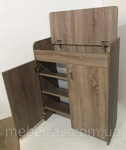 Купить Тумба для обуви в прихожую закрытая с дверьми 70*30*86 см. в ...