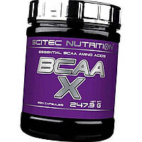 Всаа в капсулах Бсаа Scitec BCAA X 330 капс