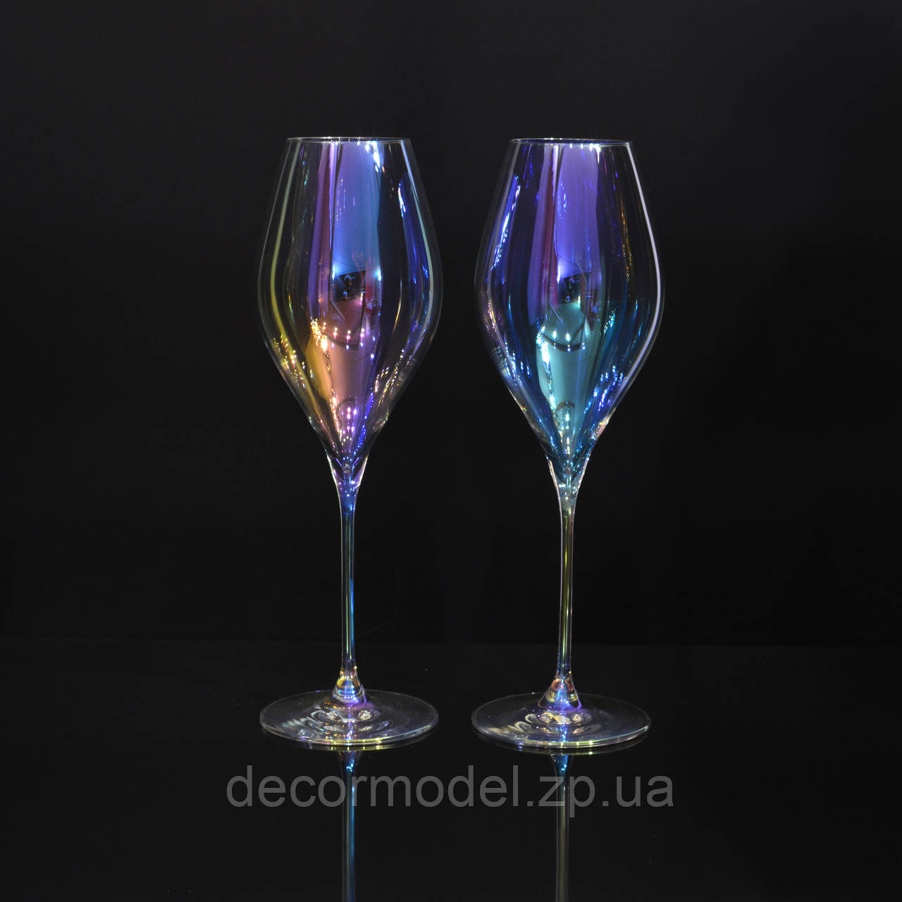 Набор 6 шт бокалов для шампанского Rona Swan 320 мл перламутр 6650_320 - фото 4 - id-p1570967508