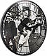 Настінний годинник 3D Kiss me in New York Ø39 см, фото 5