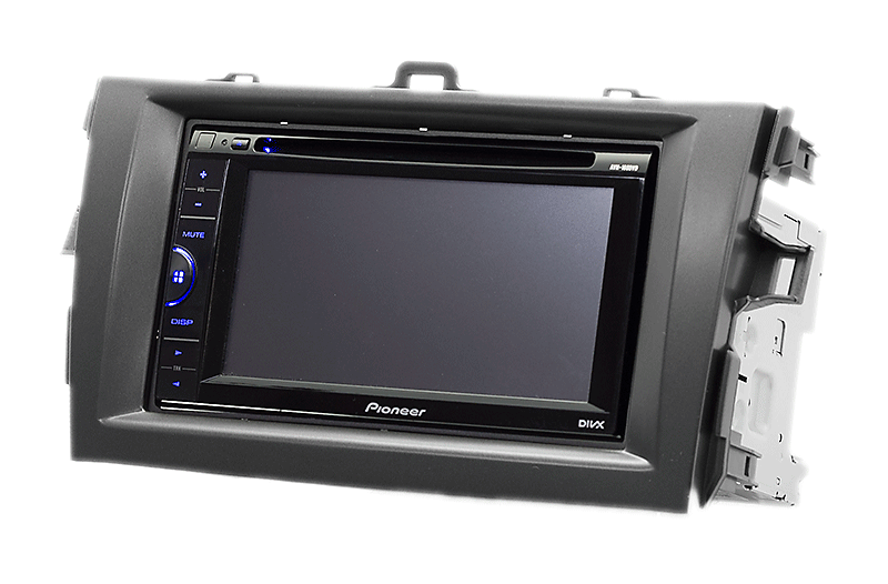 2-DIN переходная рамка TOYOTA Corolla 2007-2013 (Dark Grey), CARAV 08-003 - фото 3 - id-p250800690