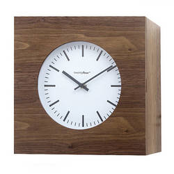 Настінний годинник Balvi Qubo коричневий