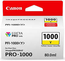 Картридж Canon PFI-1000 Yellow (0549C001)