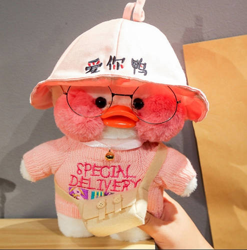 Купить ЛаЛафанфан мягкая игрушка Уточка Lalafanfan Tik-Tok, с ...