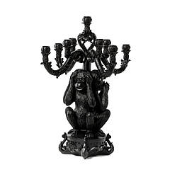 Канделябр на 5 свічок «Три мавпи»