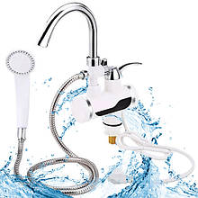 Водонагрівач Water heater c душем і з lcd екраном з нижнім підключенням