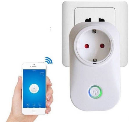 Розумна розетка WIFI socket + USB Розетка з дистанційним управлінням, фото 2