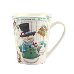 Новорічний кухоль Сніговик