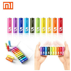 Батарейки Xiaomi ZMi Rainbow AAA batteries 10 шт ZI7 Rainbow NQD4001RT, фото 2