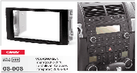 2-DIN переходная рамка VOLKSWAGEN Touareg 2002-2010; T5 (Multivan, Caravelle, Transporter)2003-2, CARAV 08-008