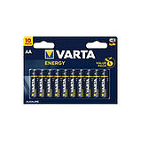 Батарейка Varta Energy Alkaline LR6 (АА), лужна, 10 шт., фото 2