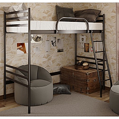 Ліжко двох'ярусне металеве FLY DUO CHERDAK / Флай Дуо Горище