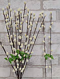 Котики вербові пухнасті, штучні, h 50 см, фото 3