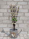 Котики вербові пухнасті, штучні, h 50 см, фото 2