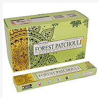 Индийские благовония "Лес Пачули" (Forest Patchouli, Deepika) 15 грамм - ароматы для дома, ароматерапия