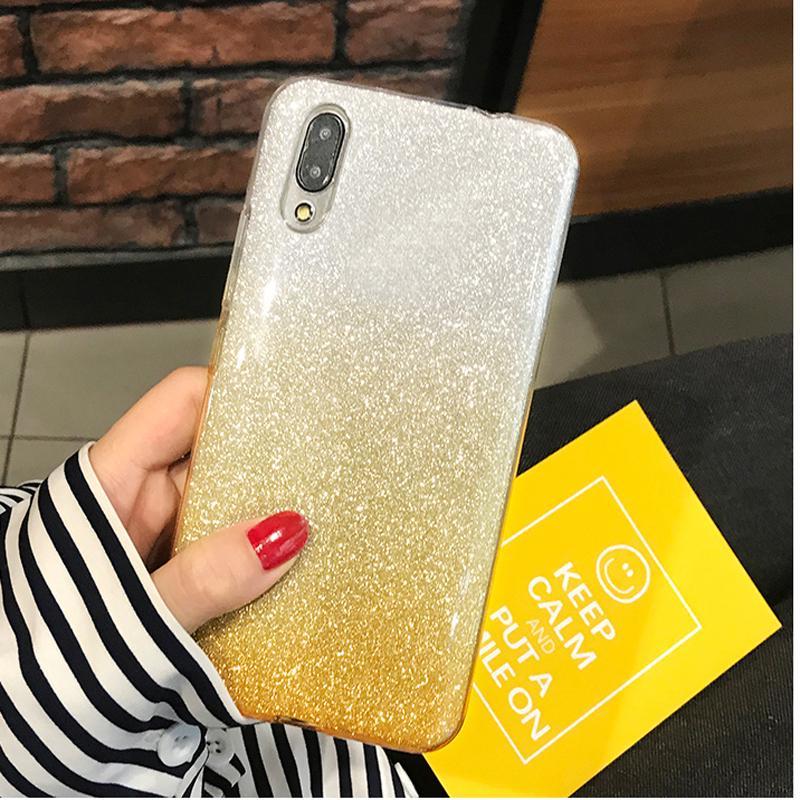 Силіконовий чохол 2 в 1 градієнт блиск для Xiaomi Redmi 9A