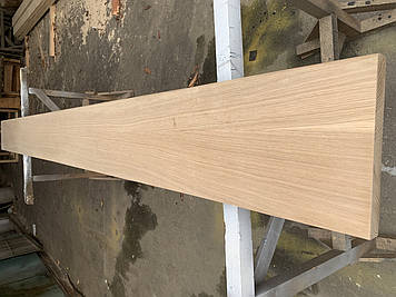 Підвіконня дерев'яні дуб, розміри під замовлення, 1 сорт, доставка по Україні