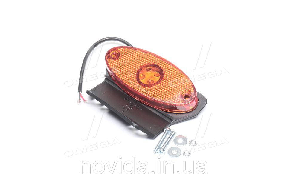 Ліхтар габаритний 24V LED жовтий (TEMPEST) TP02-55-105