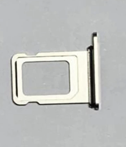 Слот Sim-карти для iPhone Pro 13/13 Pro Max, сріблястий, на одну Sim-карту