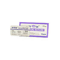 ПГА RT-med USP 3/0 (EP 2) зі звор. ріж. голкою 24мм 3/8 кола