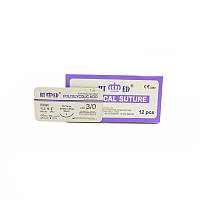 ПГА RT-med USP 3/0 (EP 2) зі звор. ріж. голкою 30мм 3/8 кола