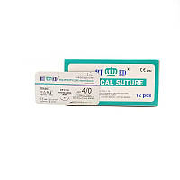 Поліпропілен RT-med USP 4/0 (EP 1,5) зі звор. ріж. голкою 19мм 3/8 кола