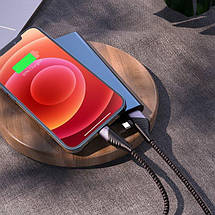 USB кабель HOCO U95 Freeway Lightning to Type-C (3A,20W,1.2M) черный, фото 3