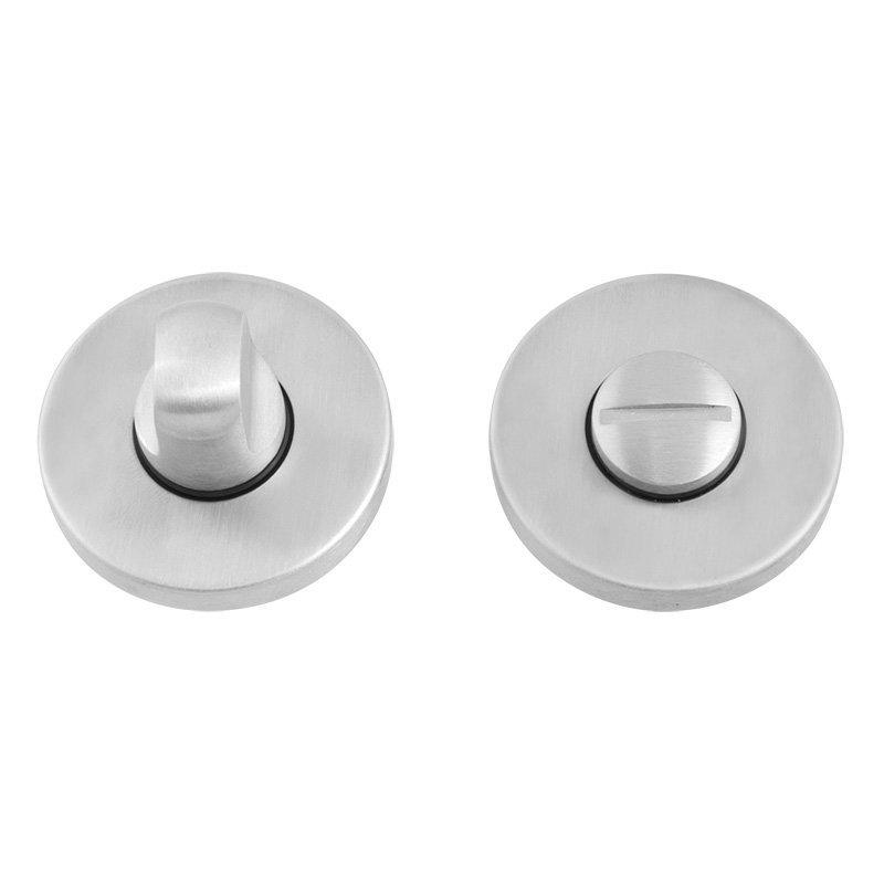 Дверна накладка (розетка) під фіксатор Fimet 273 WC F05 Хром матовий, фото 1