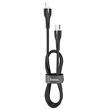 USB кабель Hoco X45 Surplus Type-C to Lightning (1m) черный, фото 3
